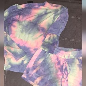 Tie-Dye Lounge Set Size Med
